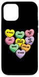 iPhone 12/12 Pro Funny Candy Heart Anti Valentine's Day Sarcastic Love Joke Case