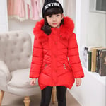 Doudoune Fille De Marque Enfants Manteau Mode À Capuche Chaude Parka D'hiver Filles -Zs306956