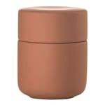 Zone - Ume krukke med lokk 8 cm terracotta