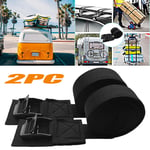 300x2.5cm Strap Easy Transport Surfboard Bicycle Car Roof Rack Kayak Cam Buckle