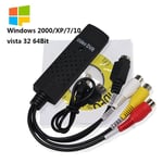 Wiistar-Carte D'acquisition Usb 2.0 Easy Cap,Pour Vidéo Tv Dvd Vhs Audio - Type 1pcs