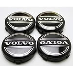 4st Center Caps Navkapslar till Volvo S60 S90 XC40 XC60 V90 S40 S80