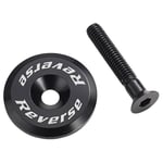 Reverse Components Ahead Top Cap With Bolt - Black