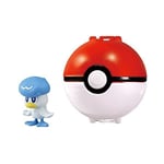 TAKARA TOMY Pokemon MONCOLLE POKEDEL-Z Quaxly Monster Ball w/ Tracking NEW FS