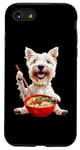 Coque pour iPhone SE (2020) / 7 / 8 West Highland Terrier Nouilles ramen japonaises