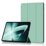 OnePlus Pad / Oppo Pad 2 Tri-Fold PU-Läder Fodral - Cyan