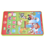 Children Learning Tablet 7in Cartoon Farm Animals Pattern Music Language