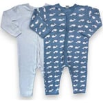 Pyjamas / Chemises de nuit Petit Bateau  Pyjama bébé Bleu - 24 mois