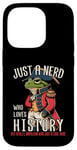 iPhone 14 Pro Napoleon Bonaparte Frog French History Case