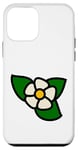 Coque pour iPhone 12 mini Fleur moderniste