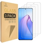 Mr.Shield Screen Protector For Oppo Reno8 Pro 5G / Oppo Reno8 Pro+ 5G [Tempered Glass] [9H Hardness] [3-Pack] Screen Protector