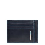 Fashion Card Holder PIQUADRO B2 Blue Leather - PP2762B2R-BLU2