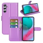 Galaxy M54 5G      Pu Wallet Case    [Purple]