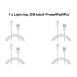 4st Usb Laddare Iphone 7/7 Plus/6s Plus/6s/6/5s/5/5c Ipad Mini/a