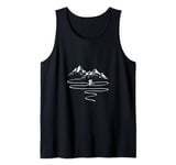 Downhill MTB Mountain Biking Biker Cyclist Cycling BMX Tour Tank Top