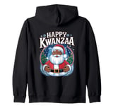 Happy kwanzaa Merry christmas African american hoilday Zip Hoodie