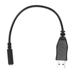 USB To Sound Jack Adapter USB To 3.5mm Jack Sound Adapter Plug And Play Sturdy