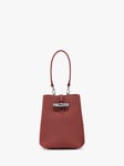 Longchamp Le Roseau Leather Extra Small Bucket Bag