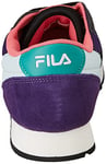 FILA Femme Orbit CB Low WMN Basket, Black-Prism Violet, 39 EU