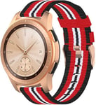 Garmin Venu SQ 2      PU Leather Strap   Black/Red