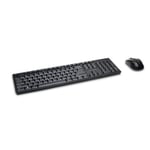 Kensington Pro Fit Low-Profile Desktop Set - Ensemble clavier et souris - sans fil - 2.4 GHz - Belge