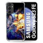 Cokitec Coque Renforcée pour Samsung Galaxy S23 FE Manga Naruto VS