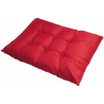 Coussin pour palettes 120 x 80cm, coussins canapé, coussin de jardin, coussin de sol/ coussin palette in-extérieur Rouge Setgarden