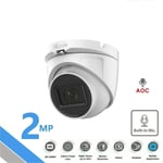 2MP 4-IN-1 HD Mini Turret Audio Camera 2.8mm THC-T120-MS HiLook by Hikvision