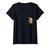 Disney Princess Sleeping Beauty Castle Once Upon a Dream V-Neck T-Shirt