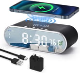 Alarm  Clock  with  Wireless  Charging ,  Digital  Alarm  Clock , Alarm  Clocks