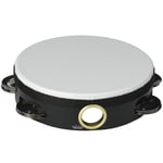 Remo TA-5106-ML- Economy Tambourine Quadura Black, 6