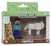 Minecraft 3D Figuuri 2 Pack 6 Cm