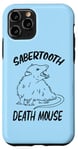 Coque pour iPhone 11 Pro Funny Sabertooth Death Mouse Possum Lover