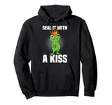 Carnival Costume SEAL IT WITH A KISS Frog Pullover Hoodie