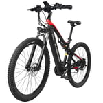 RANDRIDE YG90 27,5''/29'' Elcykel 17Ah batteri 1000W Motor 21 hastigheter