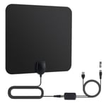 HD TV Antenna Indoor/Outdoor Antenna Support 4K Older Smart TVs Amplifer Signal Booster HDTV Digital Antenna