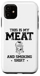 Coque pour iPhone 11 I Love To Grill And Chill Griller Cook BBQ Griller Barbecue