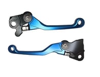 ACCOSSATO Paire de leviers bleus pour Yamaha YZ 80 de 2015 à 2022 (CC 80)