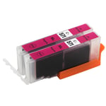 2 Magenta Ink Cartridges for Canon PIXMA MG5750 MG6851 MG7753 TS6050 TS8053