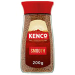 Kenco Smooth Instant Coffee 200g (Pack of 6 Jars, Total 1.2kg)