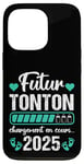 Coque pour iPhone 13 Pro Futur Tonton 2025 Humour Annonce Naissance Grossesse Cadeau