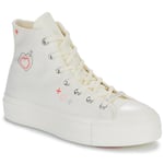 Converse Höga sneakers CHUCK TAYLOR ALL STAR LIFT Vit dam