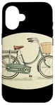 iPhone 16 Girl bike with bicycle basket for boys and girls Case