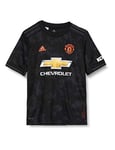 Adidas MUFC 3 JSY Y T-Shirt Garçon, Black, FR : S (Taille Fabricant : 7-8Y)