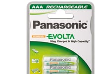 Panasonic 12X4 Panasonic Accu Nimh Micro Aaa 750 Mah Rechargeable Evolta