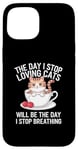 iPhone 15 Cute Cat Lover Case