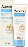 Aveeno Dermexa Daily Emollient Cream (1x 200ml), Emollient Cream Enriched with 