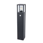 Klemens Short Utendørs Hage Lampe IP54 w/Sensor Graphite - Lucande