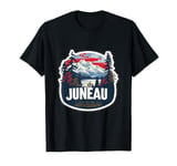 Juneau Alaska Vacation Wildlife Bears Moose Adventure T-Shirt