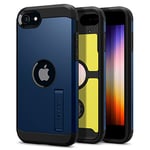 Spigen Tough Armor Case Compatible with iPhone SE 2022/2020 - Navy Blue